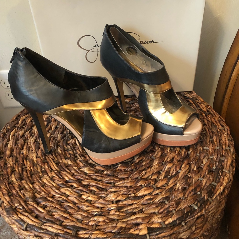 COPY - Jessica Simpson multi-color Heels
